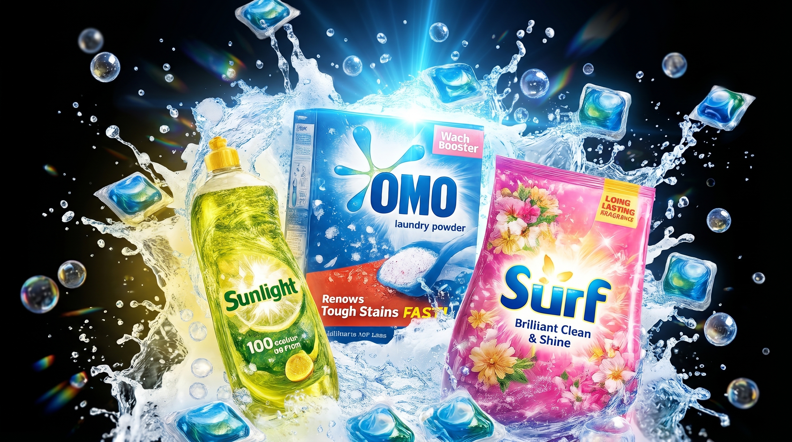Home care and detergents range