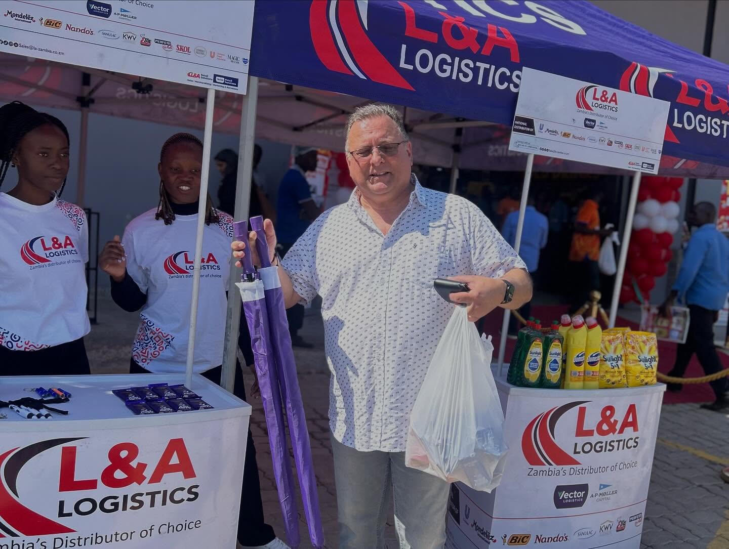 L&A activation in Lusaka